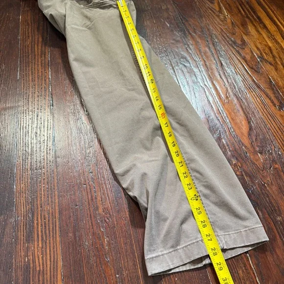 Duluth Trading 40 Grit Pants Mens 42x30 Brown Standard Fit Flex Twill Carpenter - Picture 8 of 12